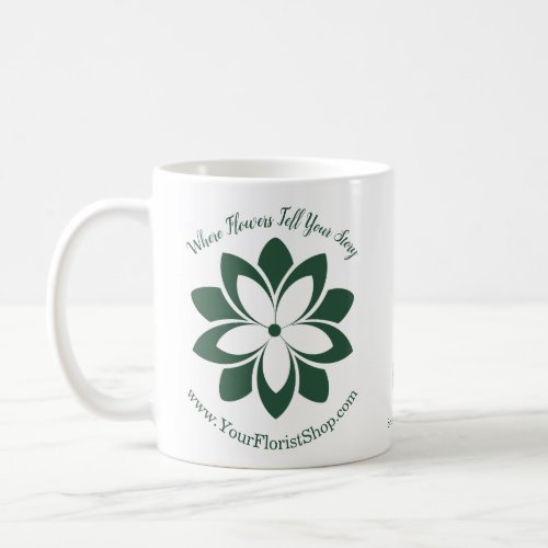 Your Floral Story Florist Branded Promotional Coffee Mug