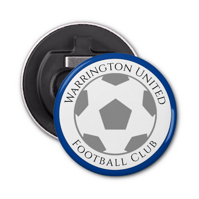 Your Football Club Name Bottle Opener (Front)