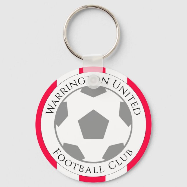 Your Football Club Name Keychain (Front)