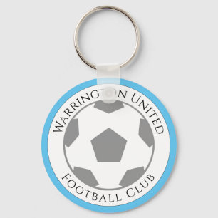 Your Football Club Name Keychain