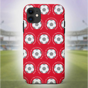 Your Football Team in Red iPhone 17 Case