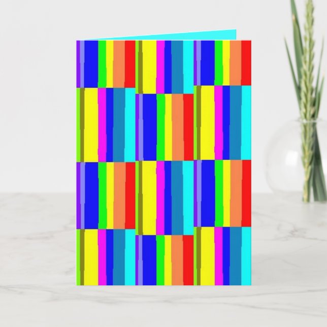 Your friendship colors my world! card (Front)