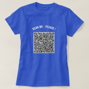 Your Funny QR Code Scan Info Playful Gift T-Shirt