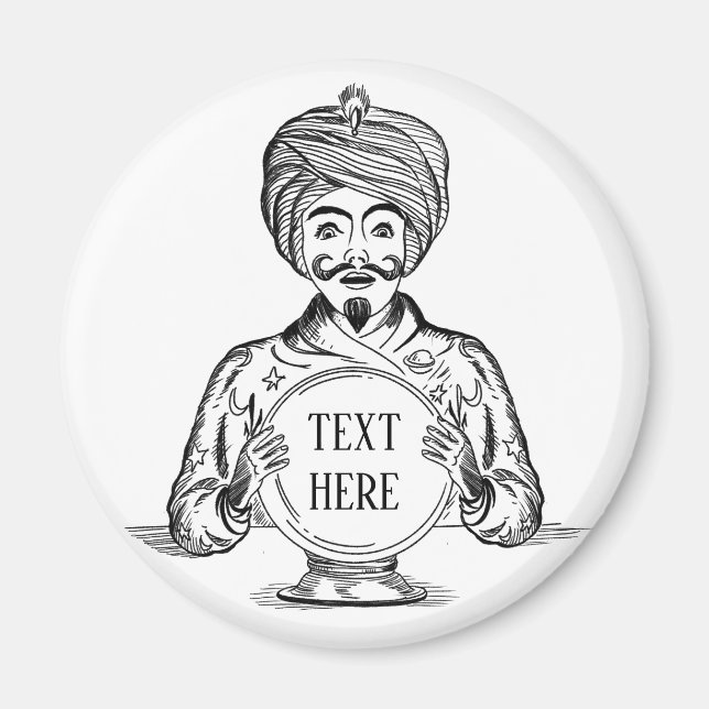 Your Future "Customize Text"  Magnet (Front)