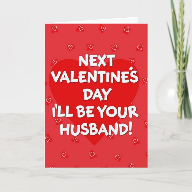 Your Future Husband Valentines Day Card (Front)