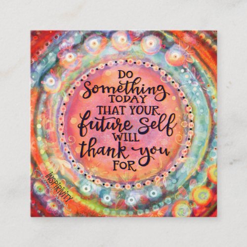 Your Future Self Will Thank You Kindness Cards