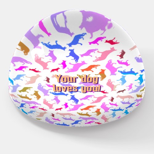 Your German Shepherd Dog loves you Paperweight