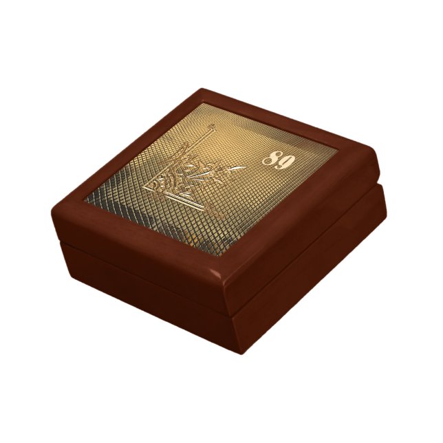Your gift & lucky number 89 jewelry box (Side)