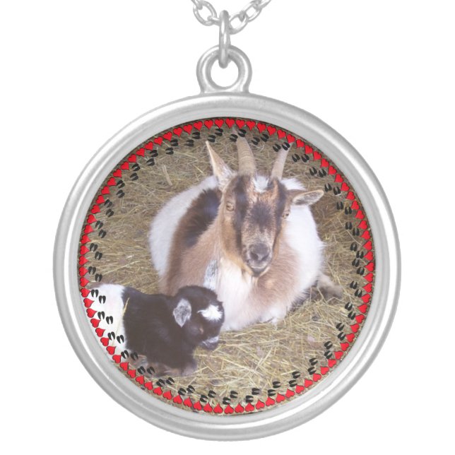 Your Goat's Photo Necklace (Front)
