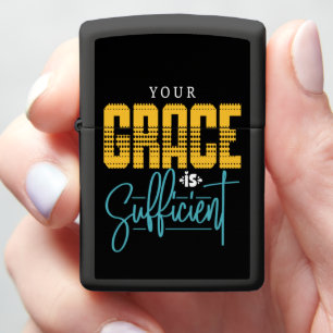YOUR GRACE IS SUFFICIENT ZIPPO LIGHTER