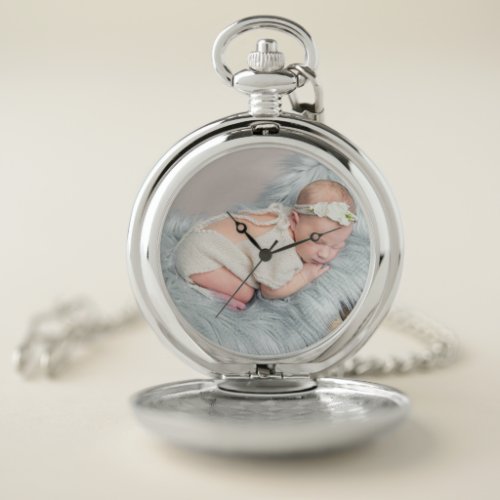 Your Grandchilds Photo  Pocket Watch