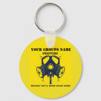 YOUR GROUPS NAME KEYCHAIN