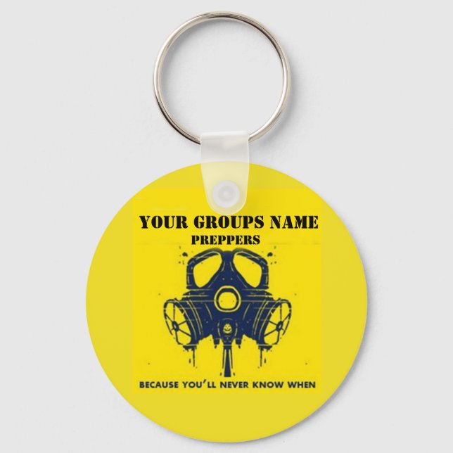YOUR GROUPS NAME KEYCHAIN (Front)