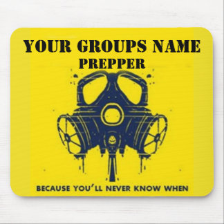 YOUR GROUPS NAME MOUSE PAD