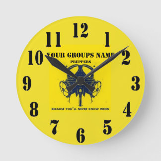 YOUR GROUPS NAME ROUND CLOCK