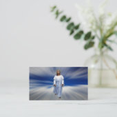 Your Guide On The Highway To Heaven Business Card (Standing Front)