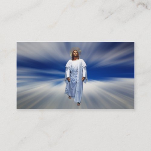 Your Guide On The Highway To Heaven Business Card Template