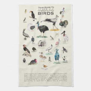 Your Guide to Doofy Birds Kitchen Towel