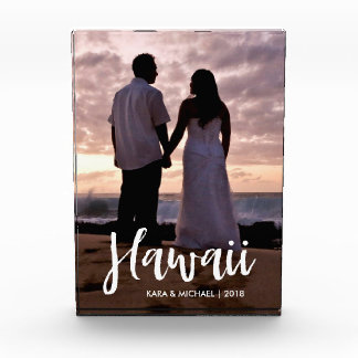 Your Hawaii Vacation Photo with Typography Photo Block