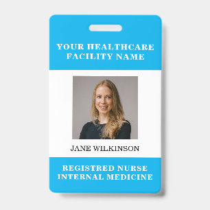 Your Health Care Company Photo Badge