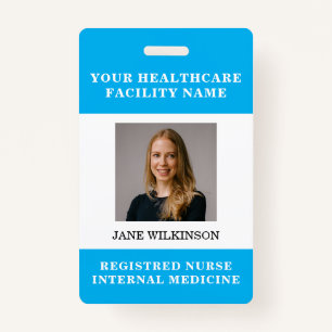 Your Health Care Company Photo Badge