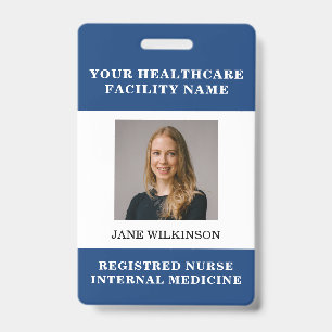 Your Health Care Company Photo Badge