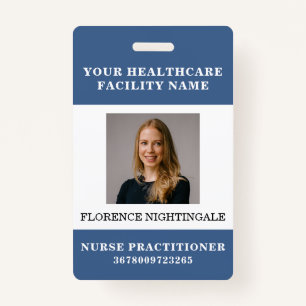 Your Health Care Company Photo ID Badge