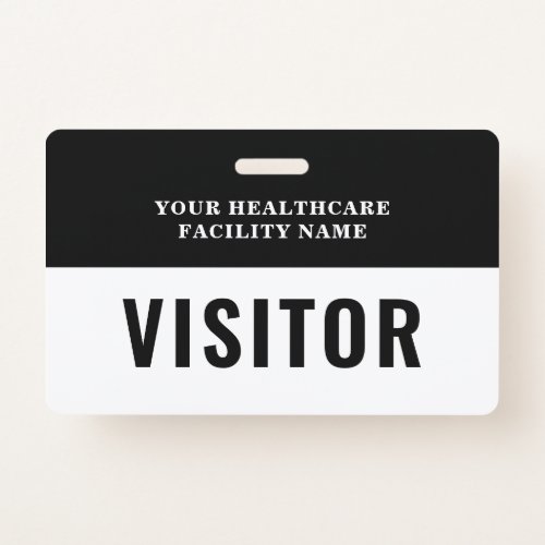 Your Health Care Company Photo Visitor Badge