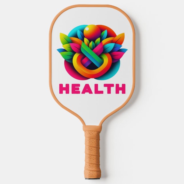 Your Health Design Standard Carbon Fiber Pickleball Paddle (Front)
