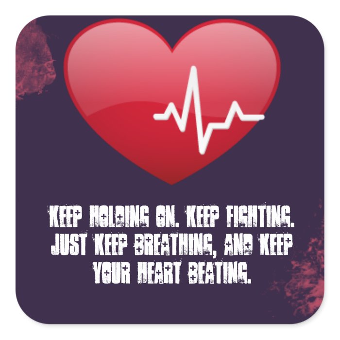 Your Heart Beating Sticker