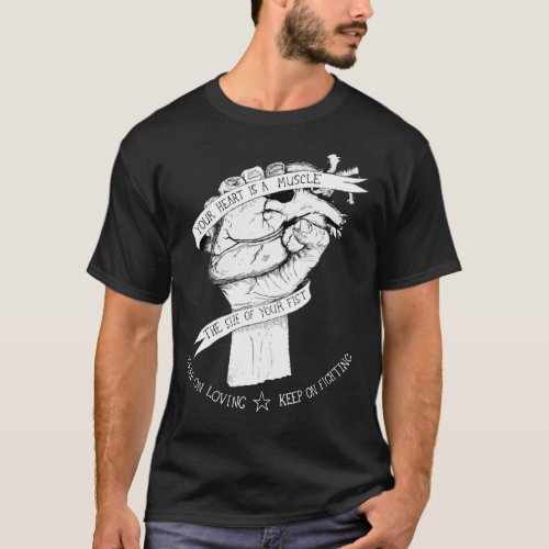 Your Heart Is A Muscle Reverse  Classic T_Shirt