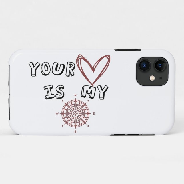 Your Heart is my Compass      Case-Mate iPhone Case (Back (Horizontal))