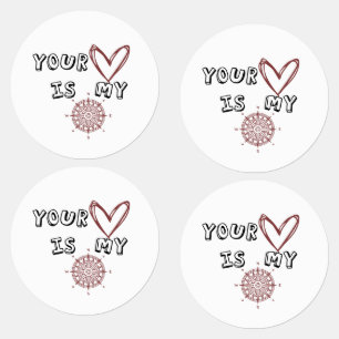 Your Heart is my Compass  Kids' Labels