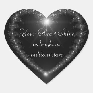 Your heart shine as bright as million stars seal