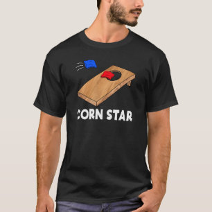 Your Hole Is My Goal Cornhole Team Bean Bag Corn T-Shirt