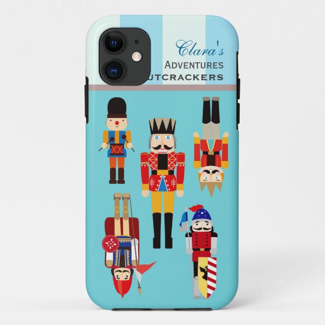 Your Holiday Adventures with Nutcrackers Soldiers Case-Mate iPhone Case (Back)