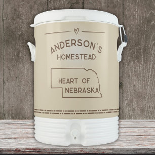 Your Homestead in Heart of Nebrask Beverage Cooler
