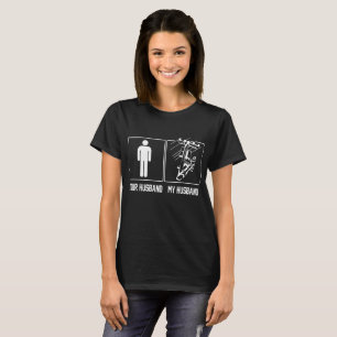 Your Husband My Husband Lineman Electrician Proud T-Shirt