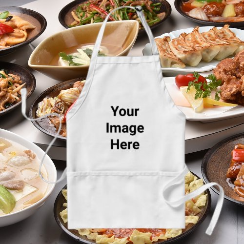 Your Image Apron Custom Image or Text Adult Apron
