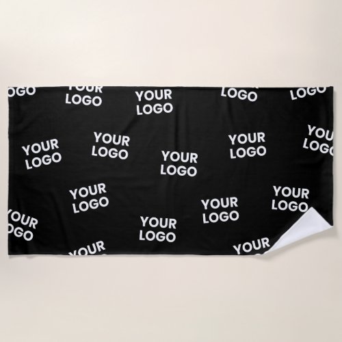 Your Image Business Logo or any other Design Beach Towel