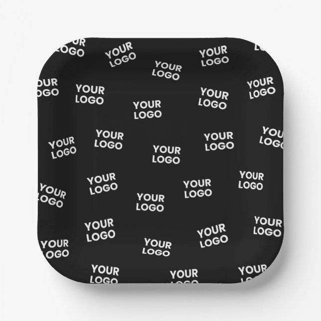Your Image, Business Logo or any other Design Paper Plates (Front)