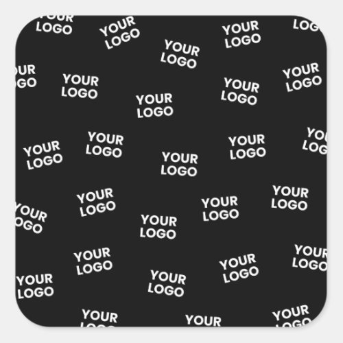 Your Image Business Logo or any other Design Square Sticker