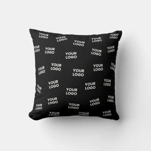 Your Image Business Logo or any other Design Throw Pillow