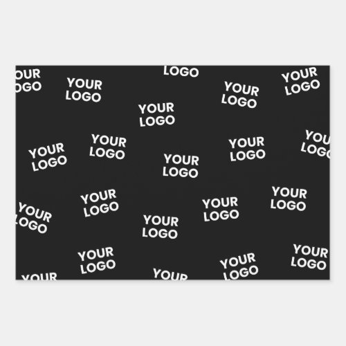 Your Image Business Logo or any other Design Wrapping Paper Sheets