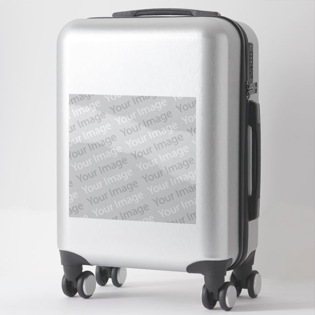 Your Image Custom-Cut Vinyl Sticker (Suitcase)