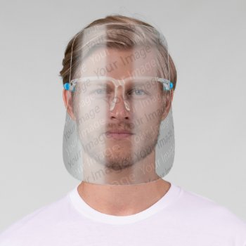 Your Image Custom Face Shields by Ronspassionfordesign at Zazzle