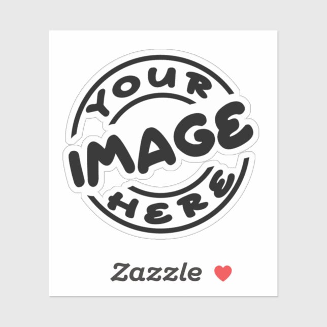 Your Image Custom Vinyl sticker - Design your own (Sheet)