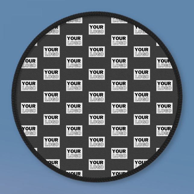 Your Image Design or Business Logo Tiled | Grey Patch (Creator Uploaded)