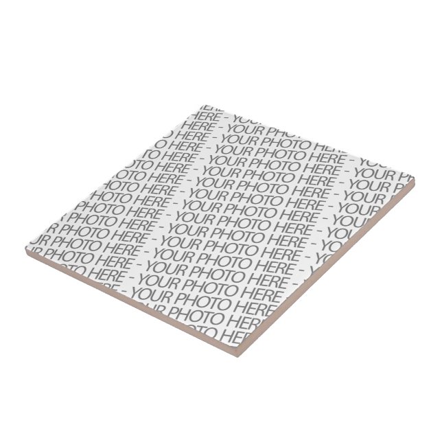 Your Image Here Ceramic Tile (Side)
