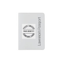 Your Image Here Modern Monogram Name Off White